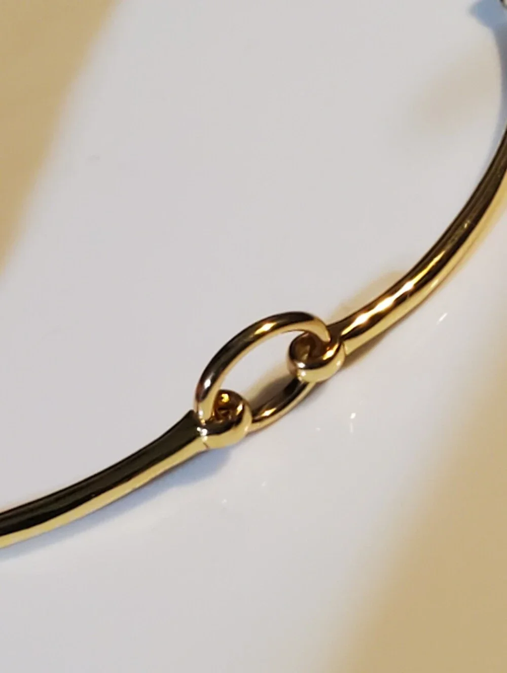 Gold Accent Black Crossbody Strap for Women